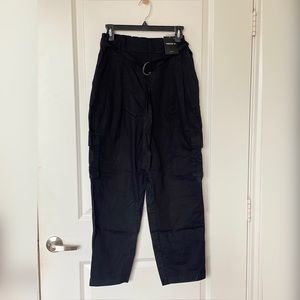 Forever 21, size Large black cargo trousers
